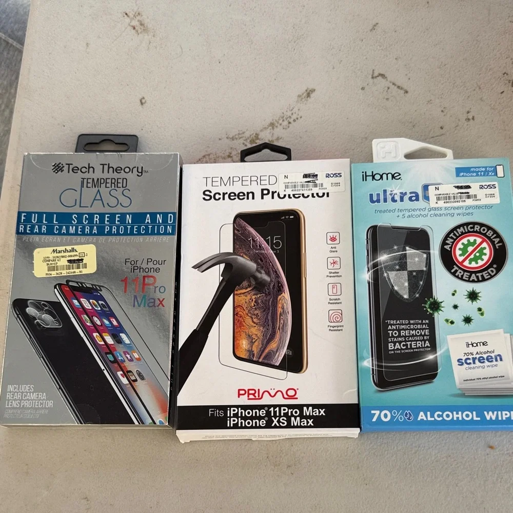 Theory Tempered Glass Screen Protector for iPhone 11 Pro Max - Gray
